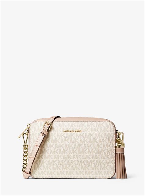 michael kors pink crossbody bag